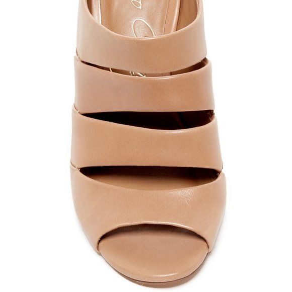 Arturo Chiang New Leather Slip-on Mule LORA Clog Cut-Out Soft Heel Sandal Womens - Picture 3 of 8